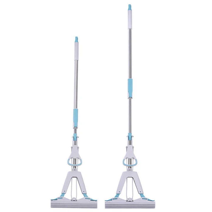 Triangle Shaped Microfiber Mop –Self-Wringing Floor Dust Mop