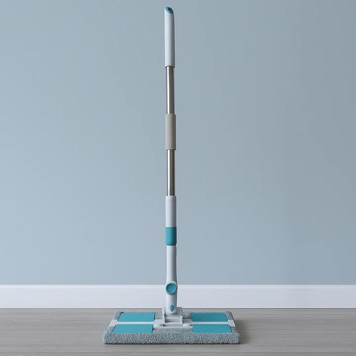 Rotatable Glass Wiper with Bendable Head – Double-Sided Squeegee for Window, Bathroom & Floor Cleaning